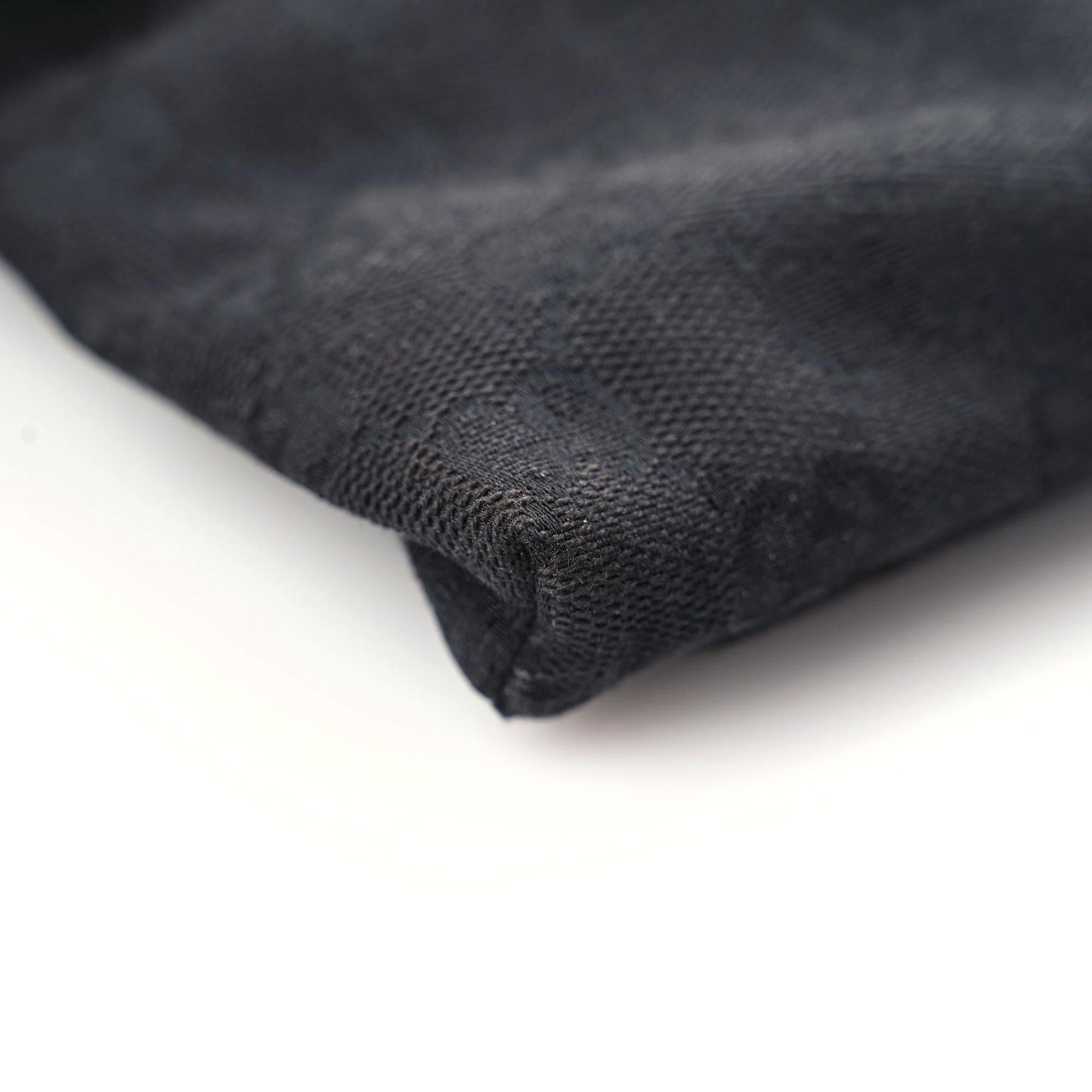 GG Monogram Double Pocket Belt Bag Black