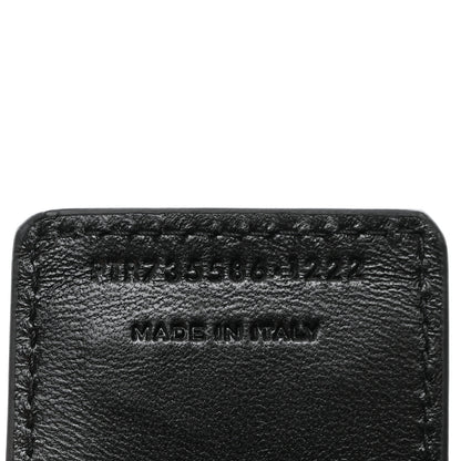 Saint Laurent Calfskin Monogram Deli Paper Bag Vintage Black 7 of 7