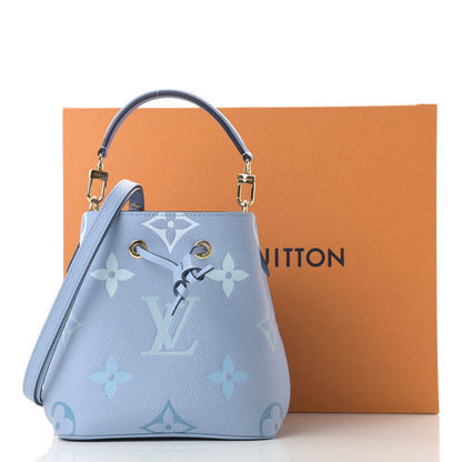 Louis Vuitton Empreinte Monogram Giant By The Pool Neonoe BB Summer Blue 11 of 11