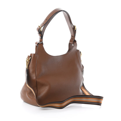 Prada Vitello Daino Hobo Brandy 2 of 8