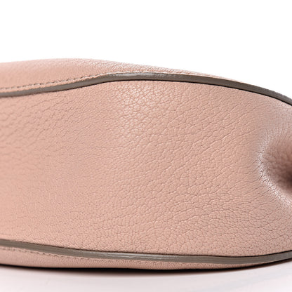 Chloe Grained Lambskin Mini Drew Shoulder Bag Cement Pink 9 of 9