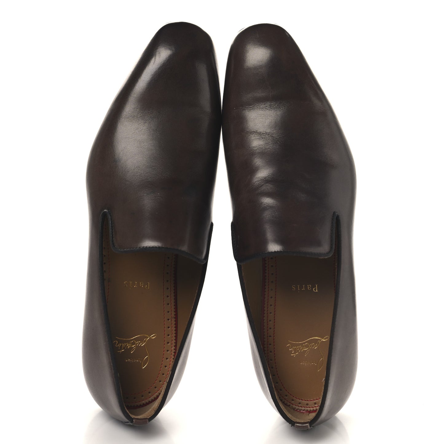 Calfskin Mens Dandelion Flat Loafers 42.5 Cosme