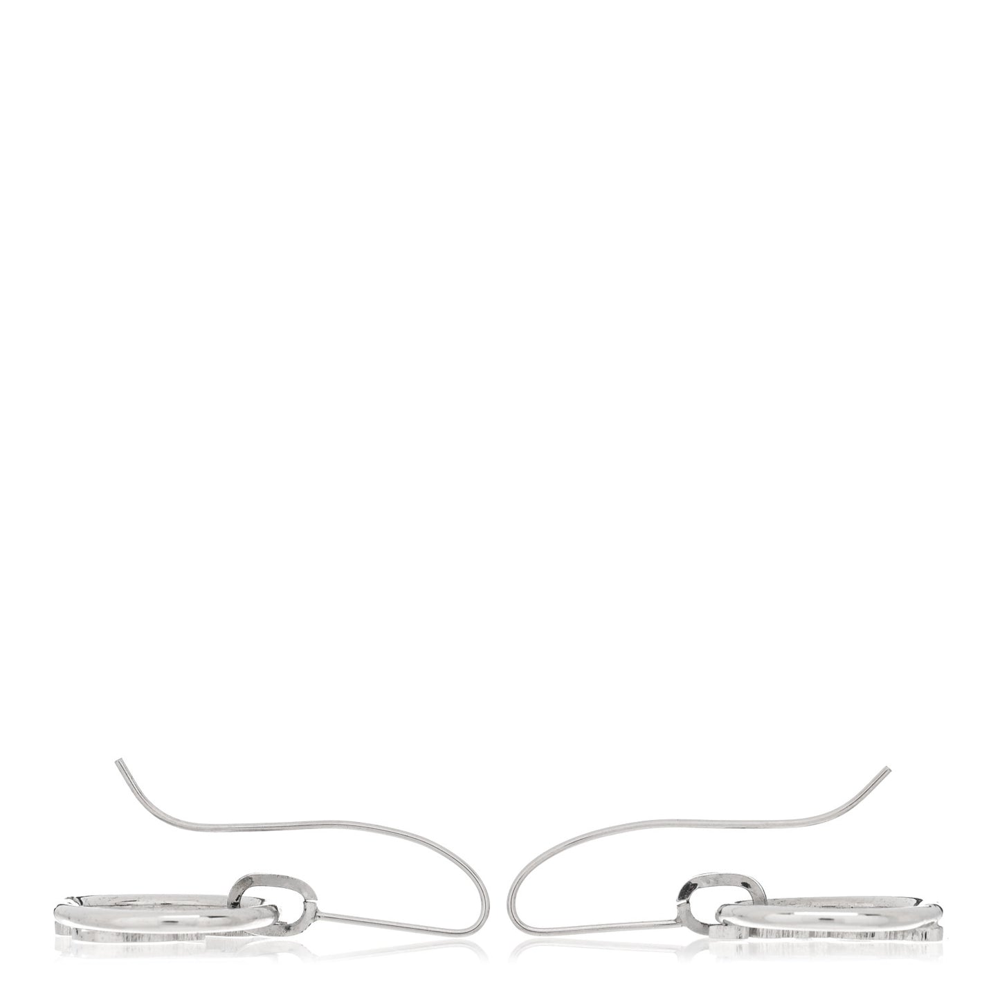 Logo Earrings Silver