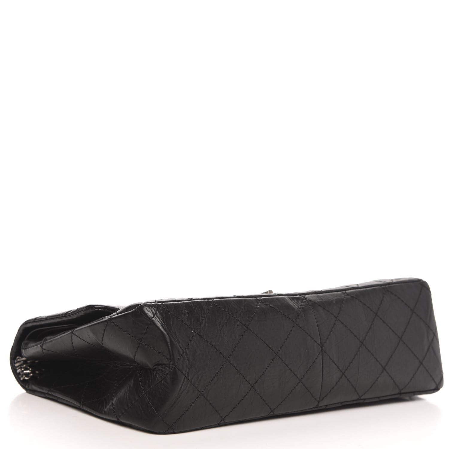 Chanel Aged Calfskin Quilted 2.55 Reissue 227 Flap Black 4 of 11