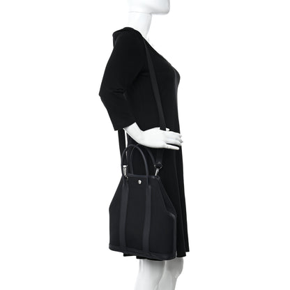 Hermes Toile H Negonda Garden File 28 Black Bleu Indigo 2 of 10
