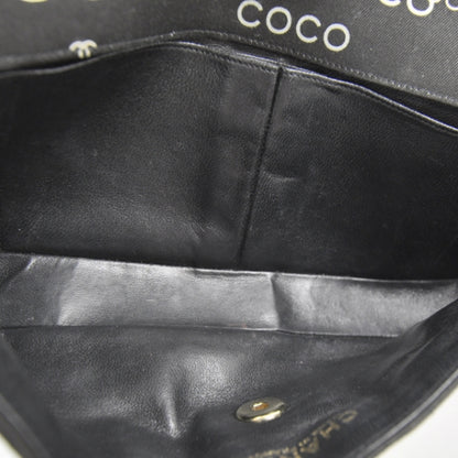 Chanel Canvas Chocolate Bar Quilted Coco East West Flap Black 7 of 11