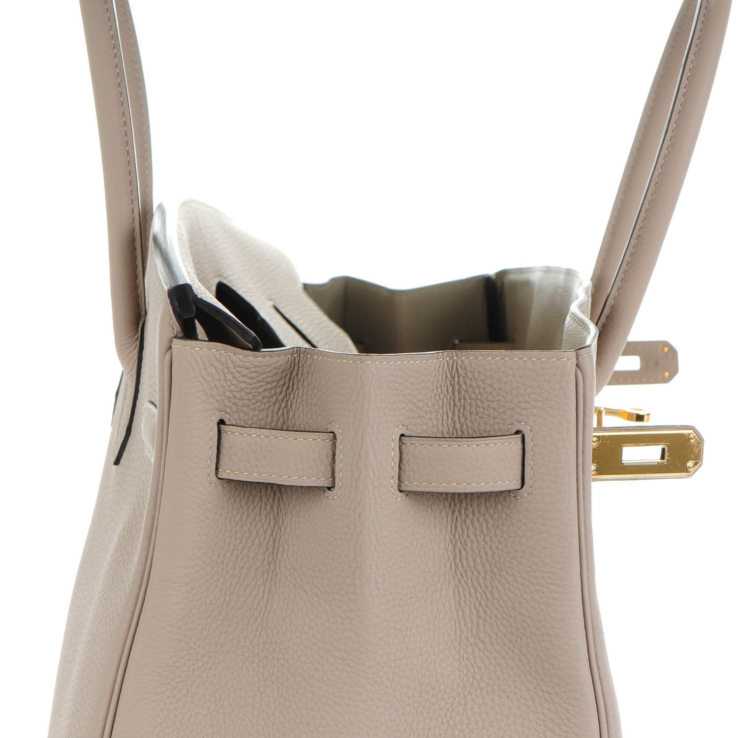 Hermes Togo Birkin 35 Gris Tourterelle 16 of 25