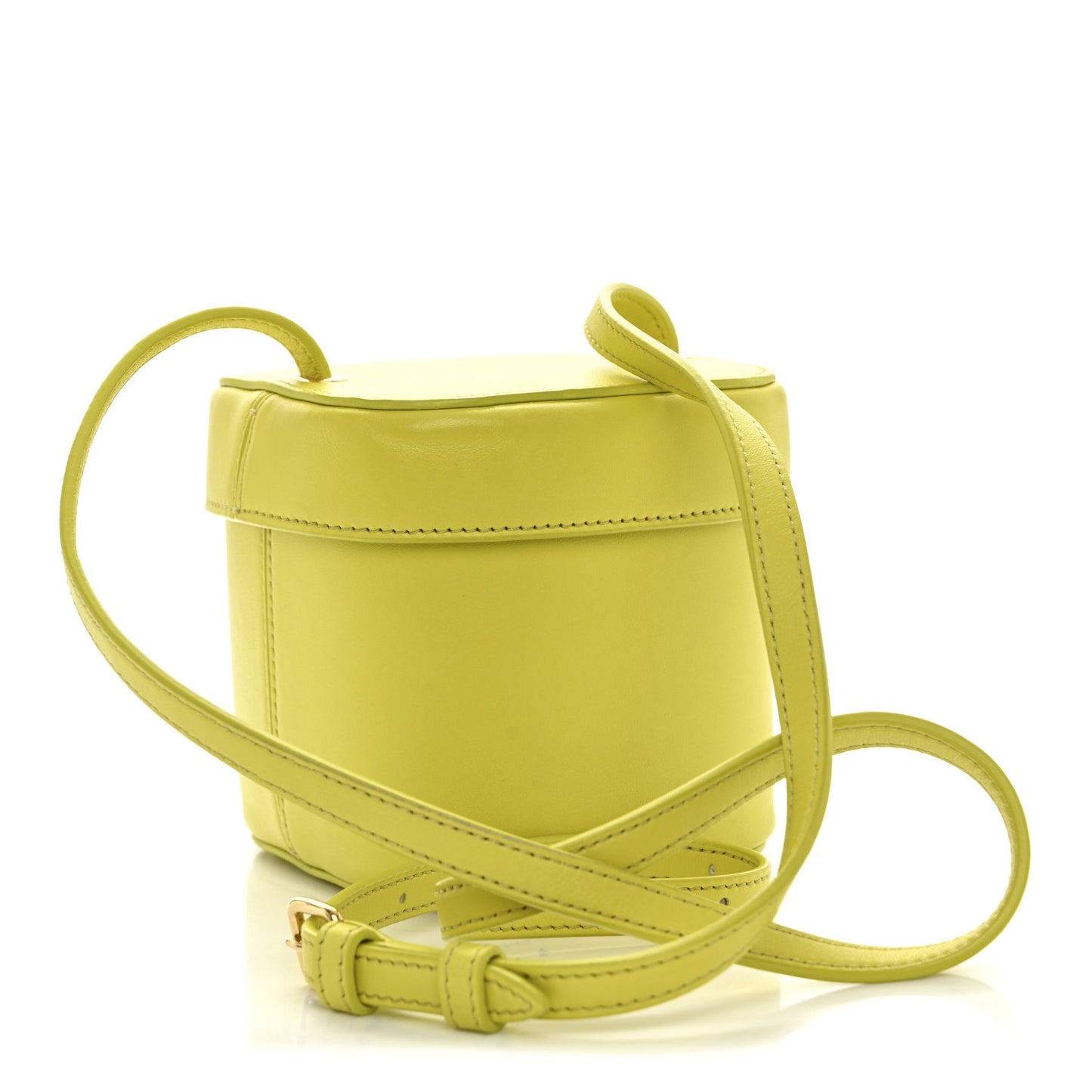 Smooth Calfskin Small Cuir Triomphe Box Anis