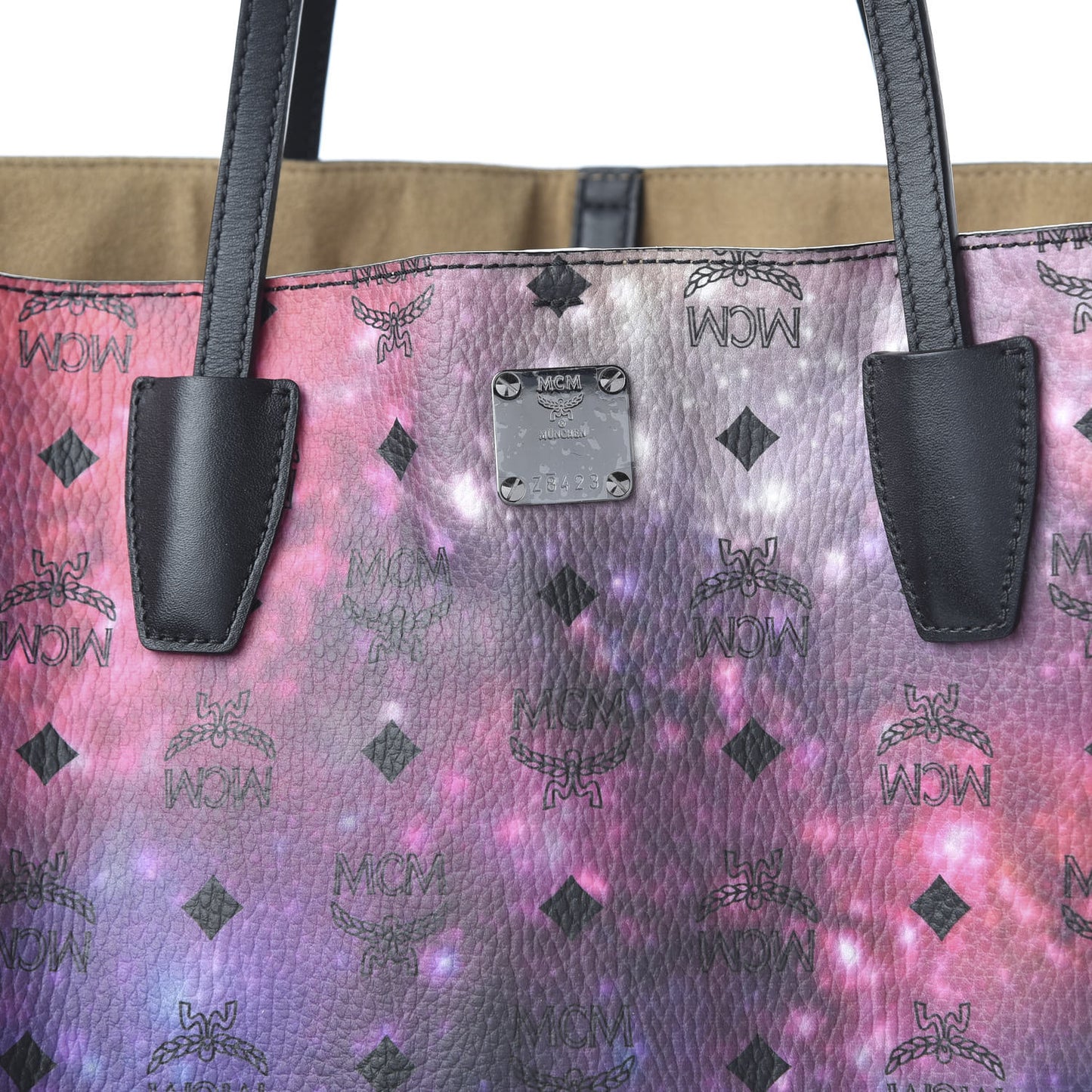 Galaxy Visetos Medium Shopper Tote Multicolor