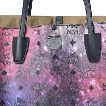 MCM Galaxy Visetos Medium Shopper Tote Multicolor 9 of 9