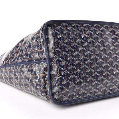 Goyard Goyardine Reversible Anjou GM Navy 10 of 16