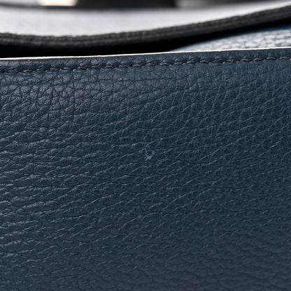 Hermes Taurillon Clemence Jypsiere 28 Bleu de Prusse 11 of 11
