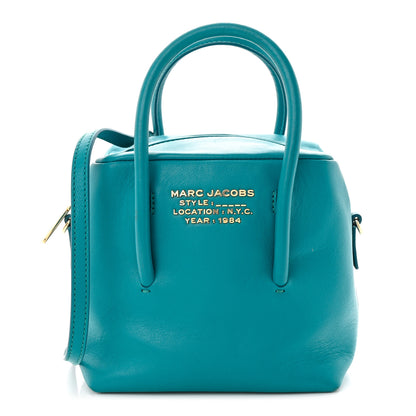 Marc Jacobs Calfskin The Duet Mini Satchel Deep Jade 3 of 15