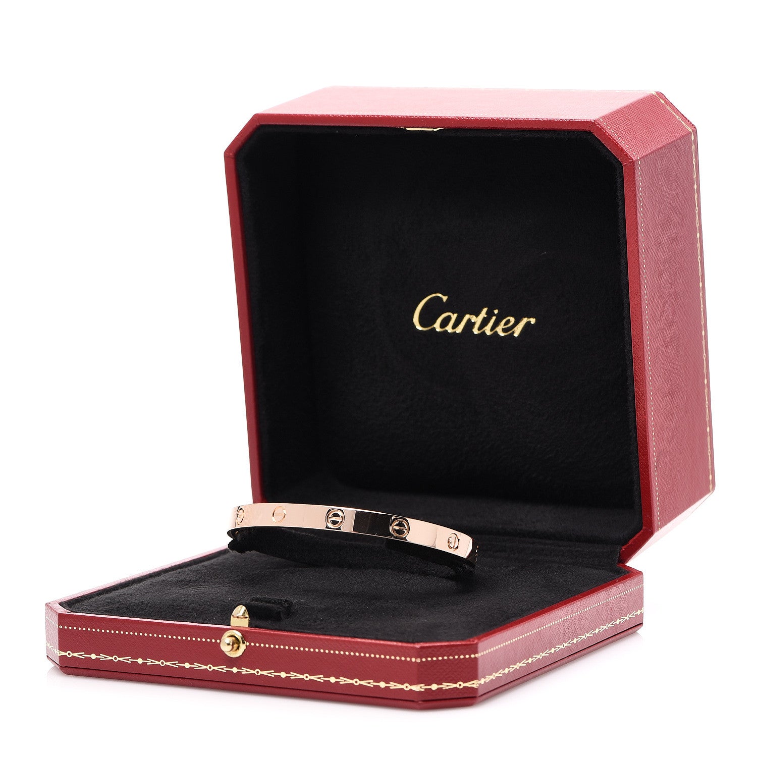 Cartier 18K Pink Gold LOVE Bracelet 19 4 of 4