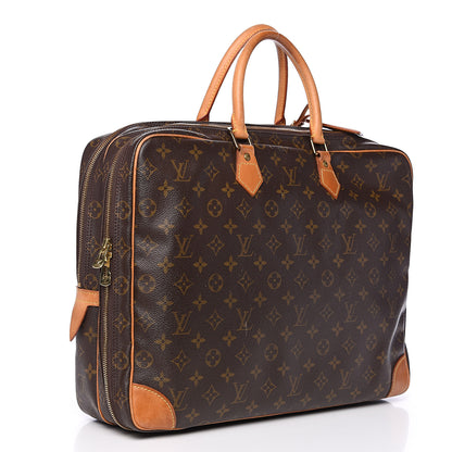 Louis Vuitton Monogram Porte-Documents Voyage Briefcase 2 Compartments 2 of 18