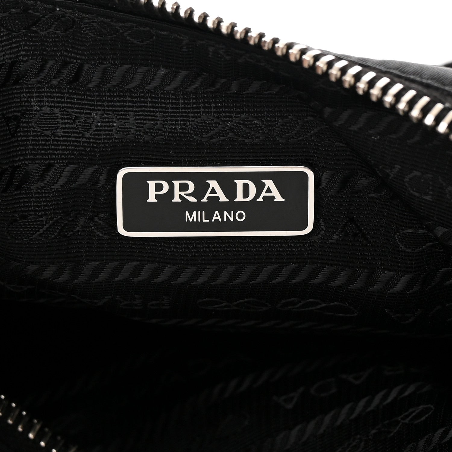 Prada Nylon Re-Edition 2005 Shoulder Bag Black 6 of 15