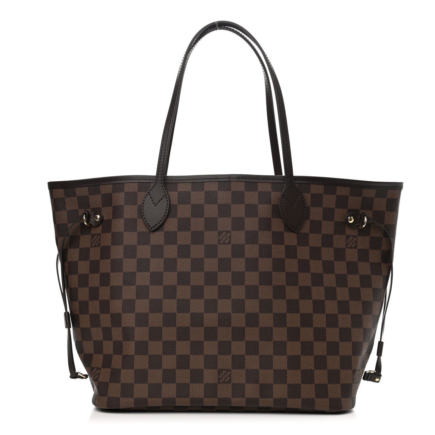 Damier Ebene Neo Neverfull MM Rose Ballerine