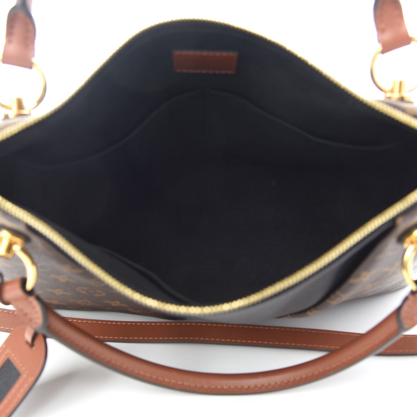 Monogram V Tote MM Black