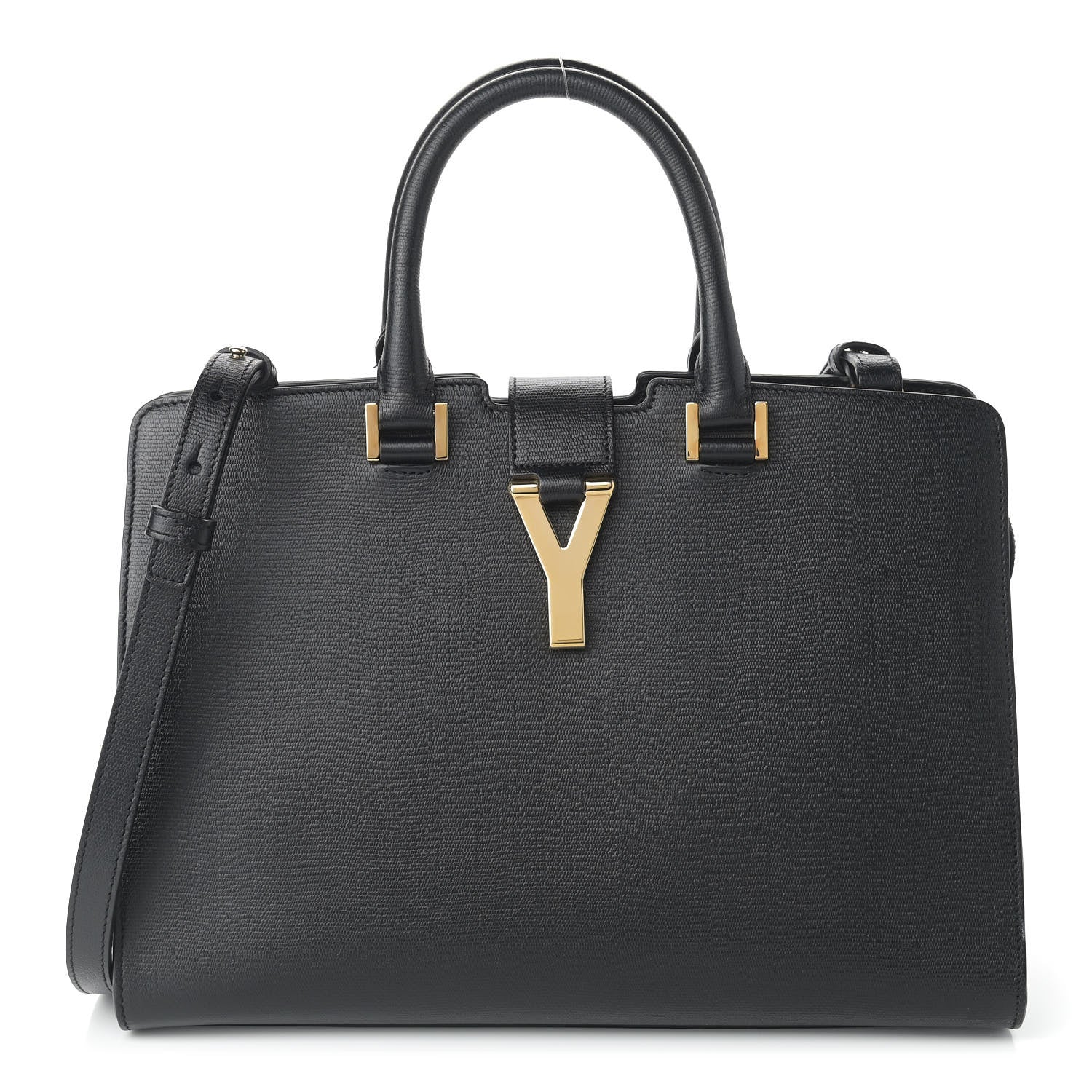 Saint Laurent Textured Calfskin Small Classic Y Cabas Black 1 of 13