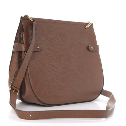 Mulberry Small Classic Grain Calfskin Amberley Satchel Oak 3 of 11