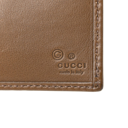 Gucci Smooth Calfskin Mens Bi-Fold Wallet Brown 7 of 11