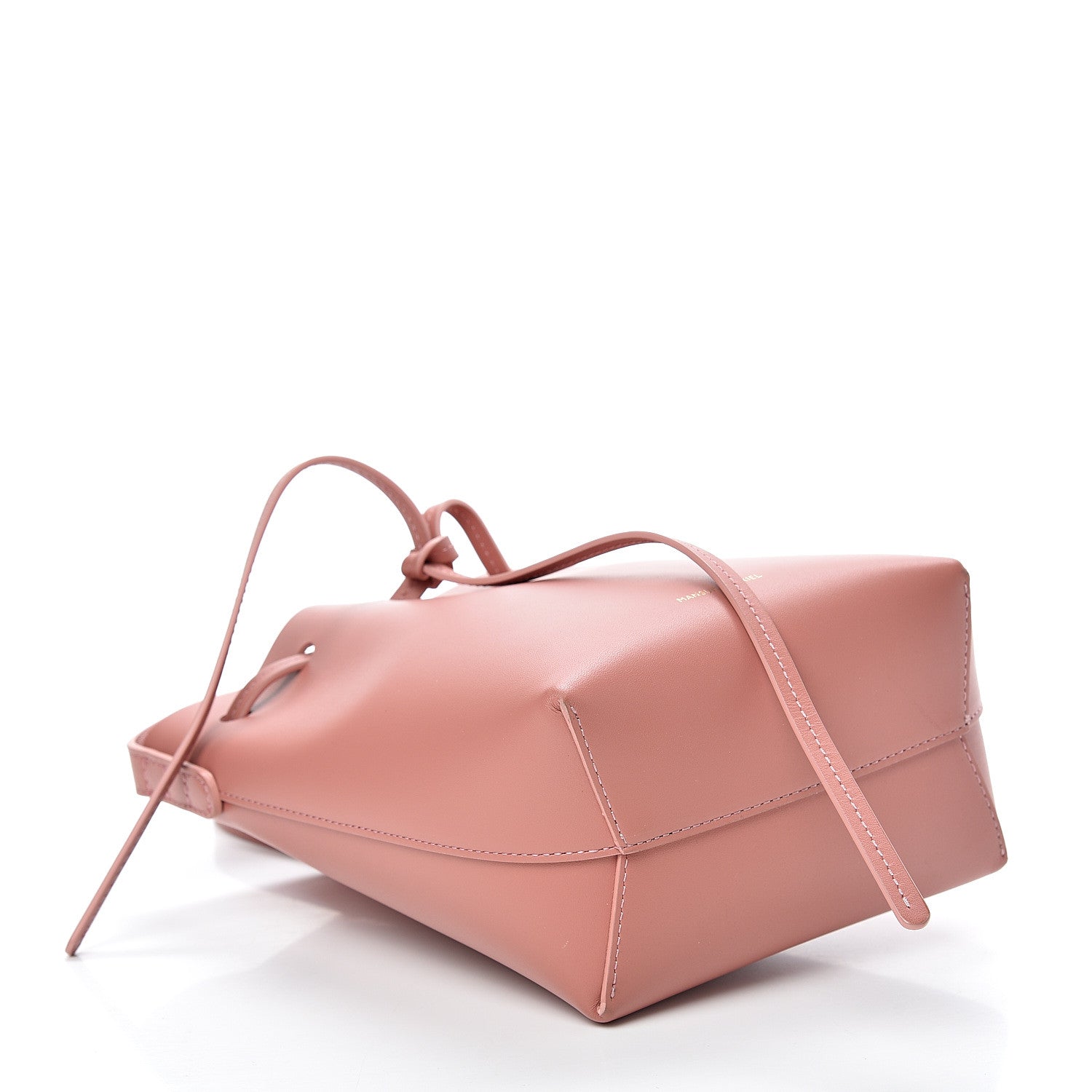 Mansur Gavriel Calfskin Mini Mini Bucket Bag Blush 3 of 9