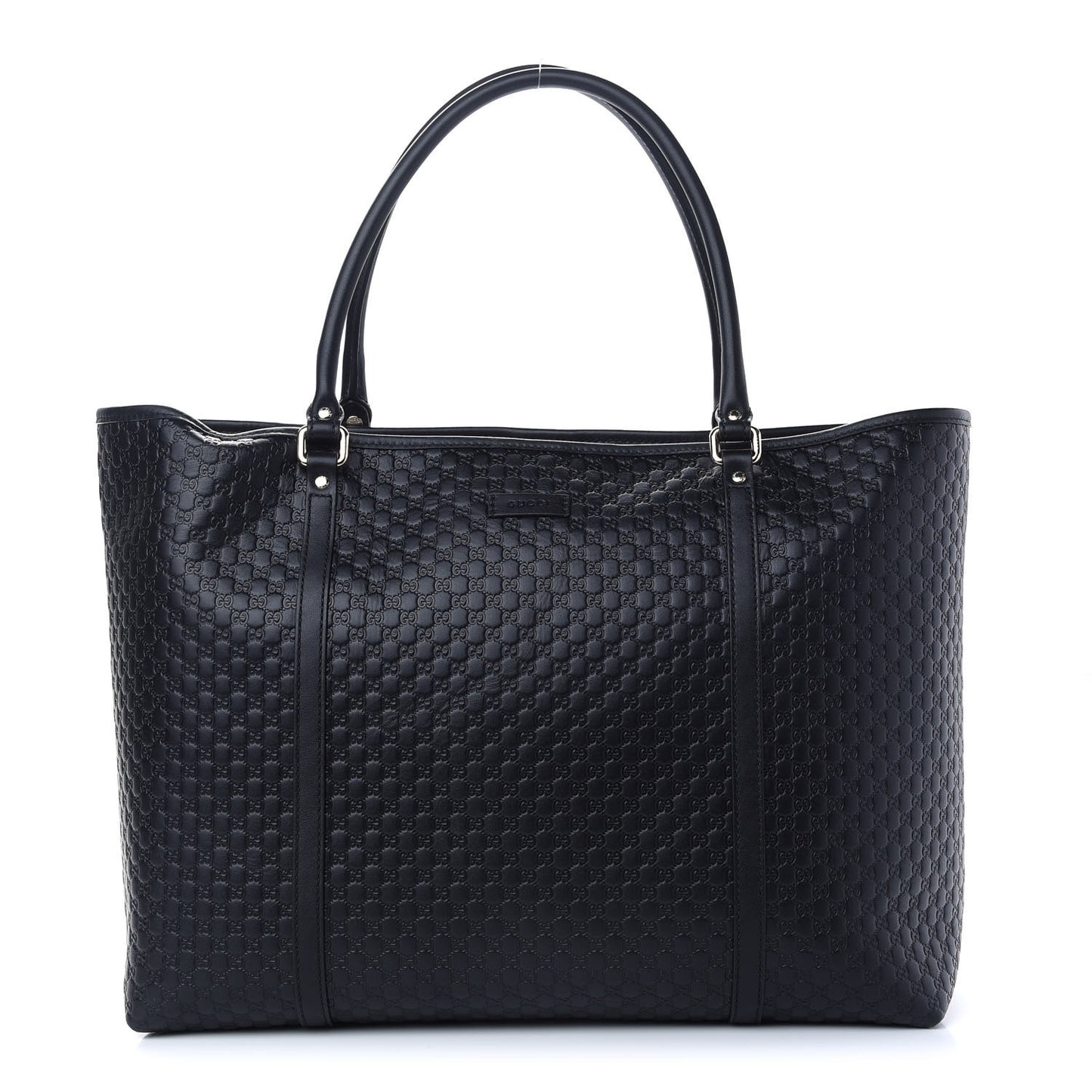 Microguccissima Large Joy Tote Black