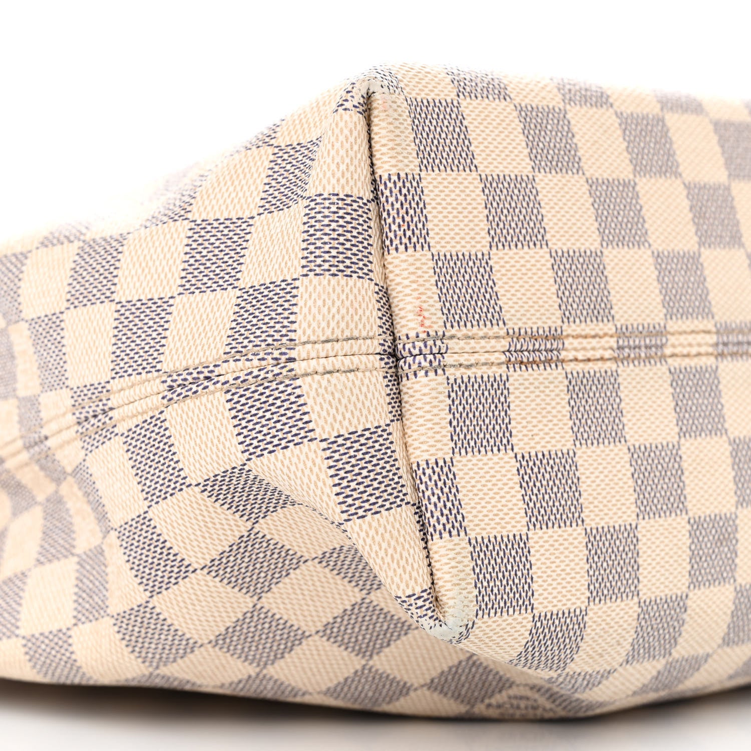 Louis Vuitton Damier Azur Graceful PM Rose Ballerine 8 of 16