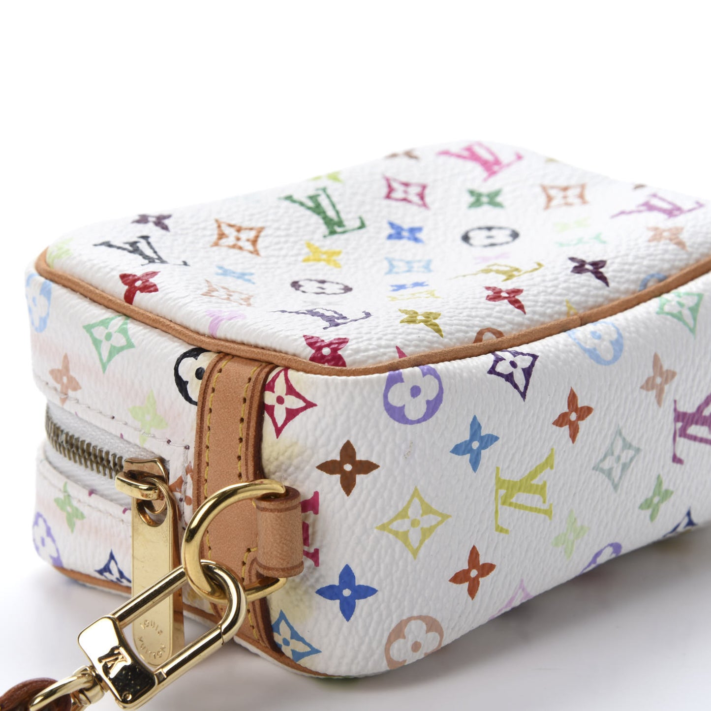 Monogram Multicolor Trousse Wapity White