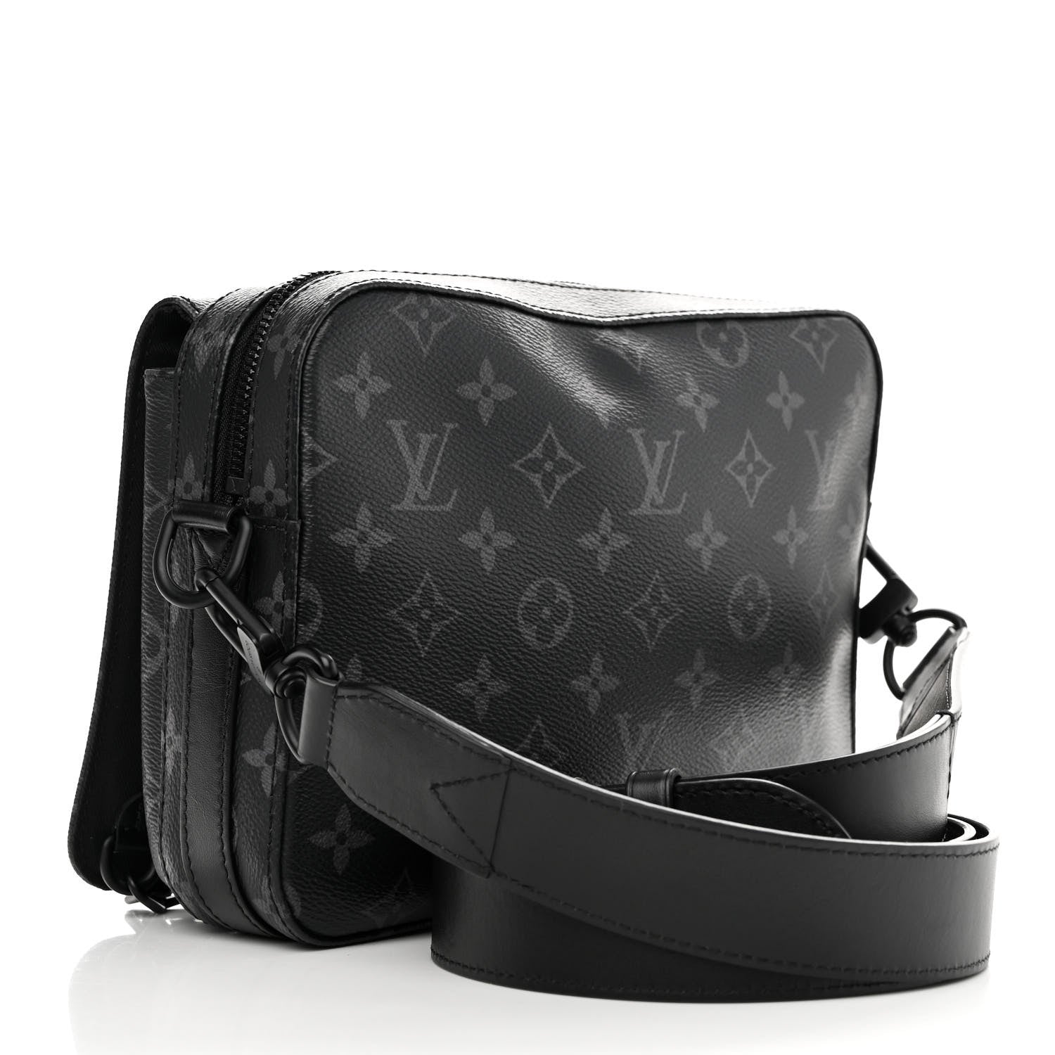 Louis Vuitton Monogram Eclipse Steamer Messenger 3 of 12