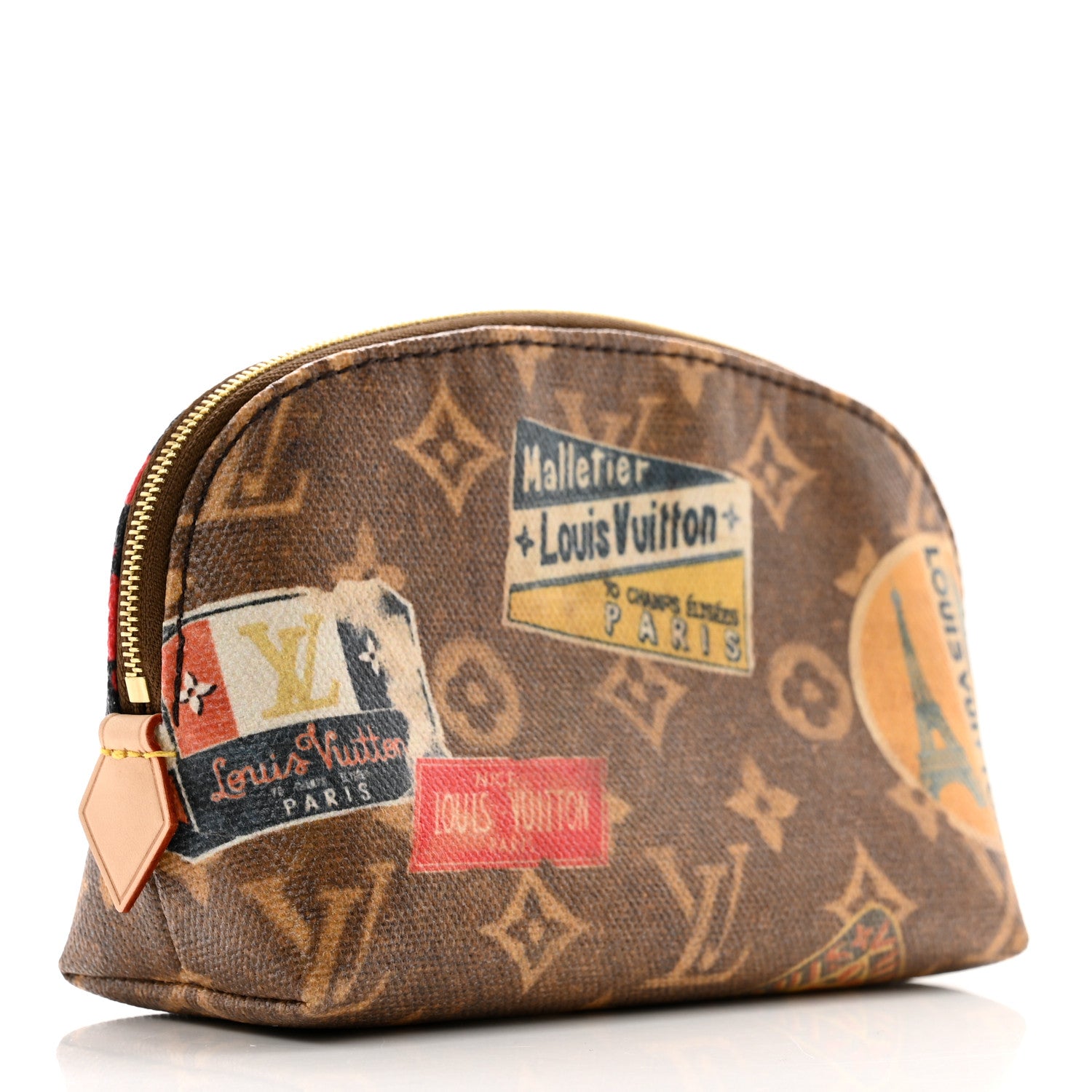 Louis Vuitton Monogram Flight Mode Cosmetic Pouch 3 of 6