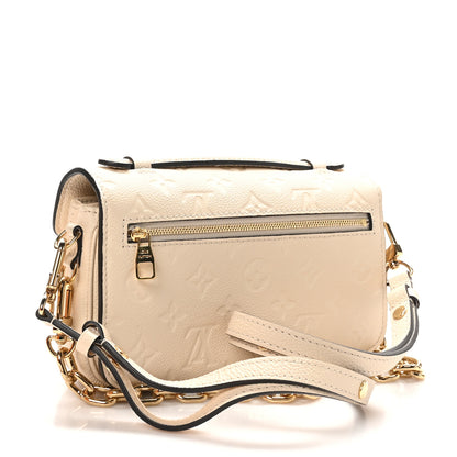 Louis Vuitton Empreinte Pochette Metis East West Cream 3 of 10