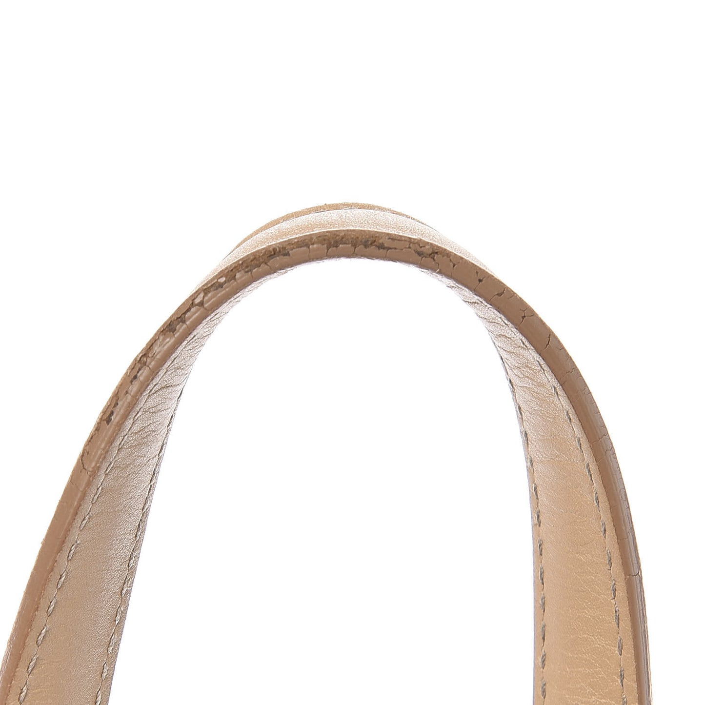 Coated Canvas Cannage Medium Panarea Tote Beige