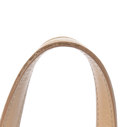 Christian Dior Coated Canvas Cannage Medium Panarea Tote Beige 18 of 20