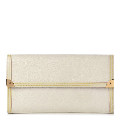 Louis Vuitton Suhali Porte Tresor International Wallet White 1 of 9