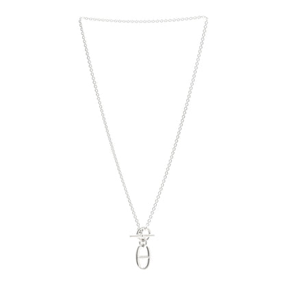 Hermes Sterling Silver Amulette Chaine d'Ancre Necklace 3 of 6