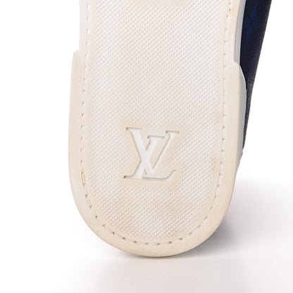 Louis Vuitton Monogram Match Up Sneakers 8 Pacific Blue 8 of 19