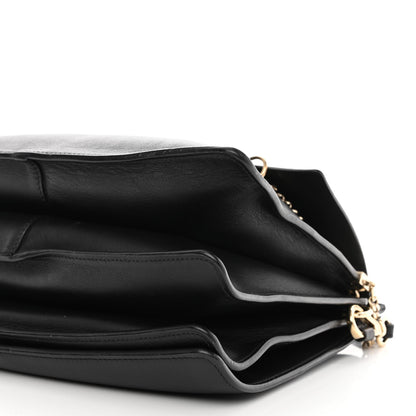 Chloe Suede Calfskin Medium Faye Shoulder Bag Black 10 of 10