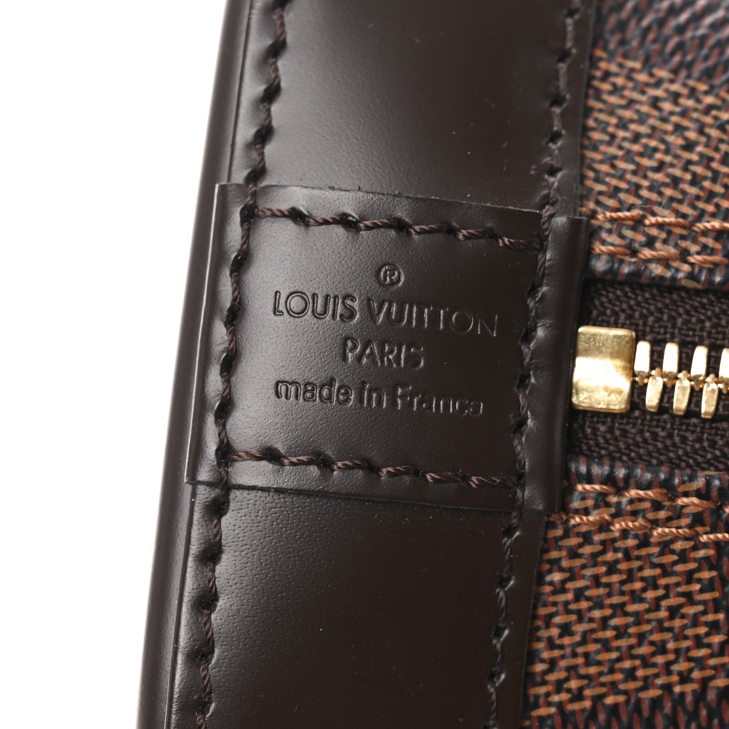 Louis Vuitton Damier Ebene Alma BB 6 of 9