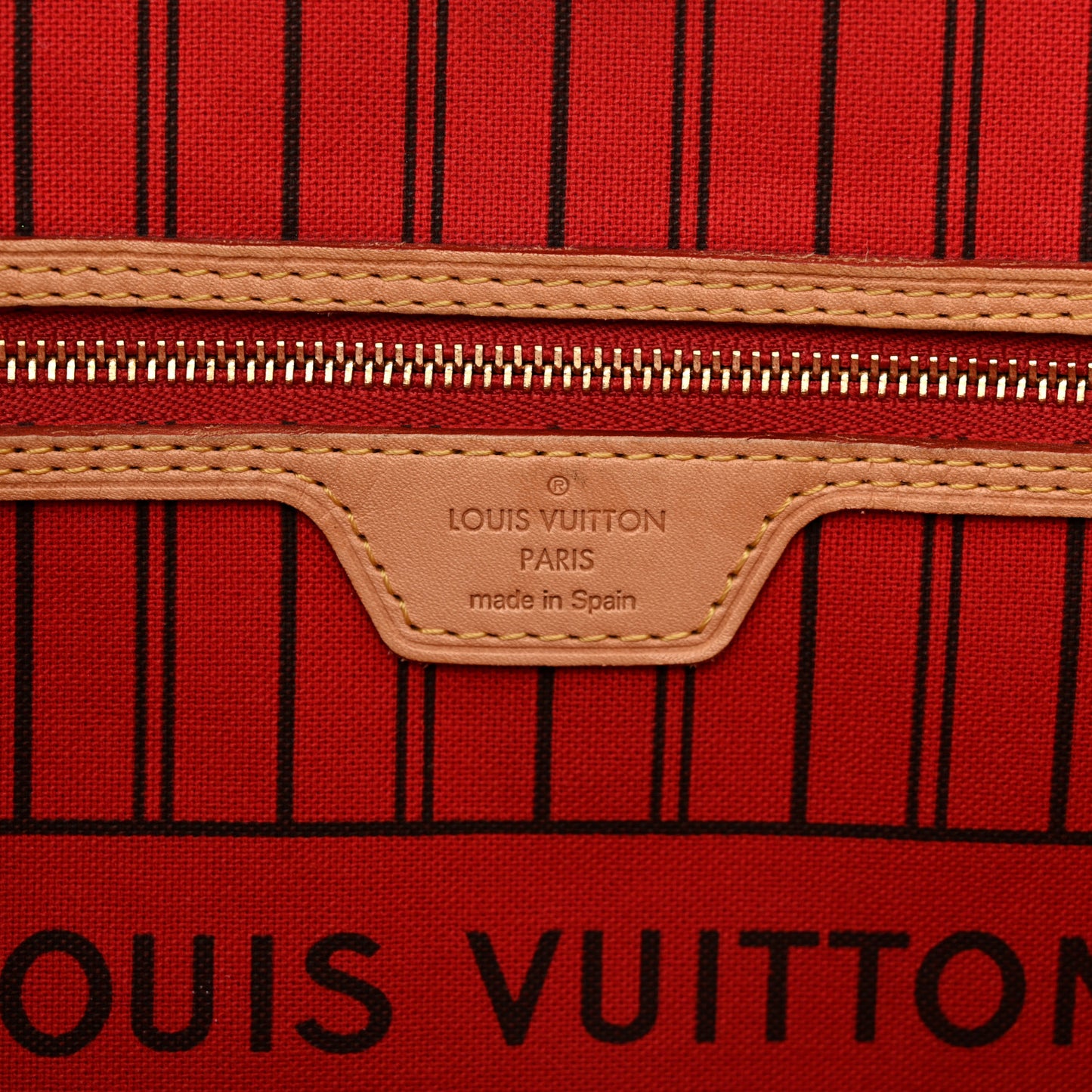 Monogram Neo Neverfull MM Cherry
