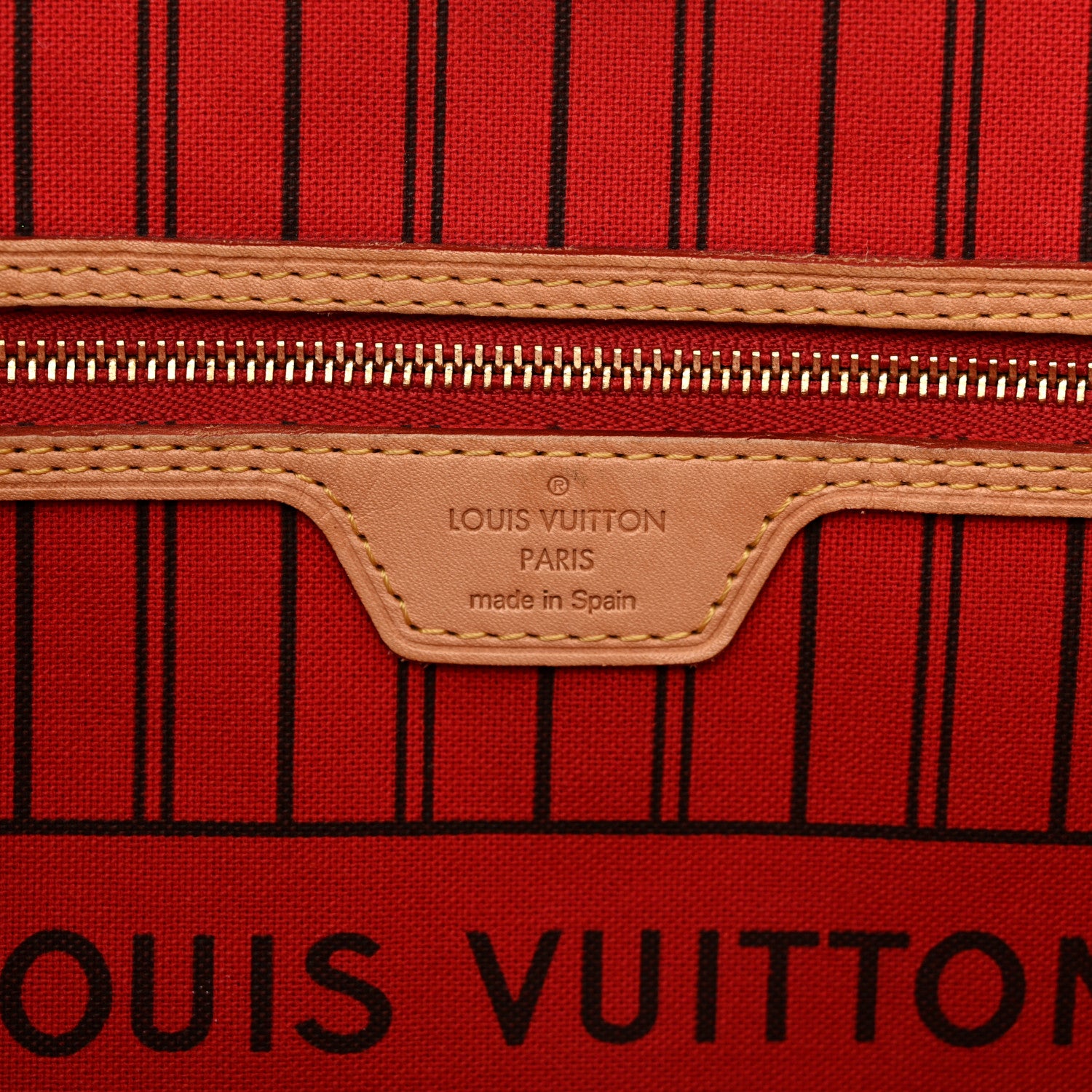 Louis Vuitton Monogram Neo Neverfull MM Cherry 6 of 14