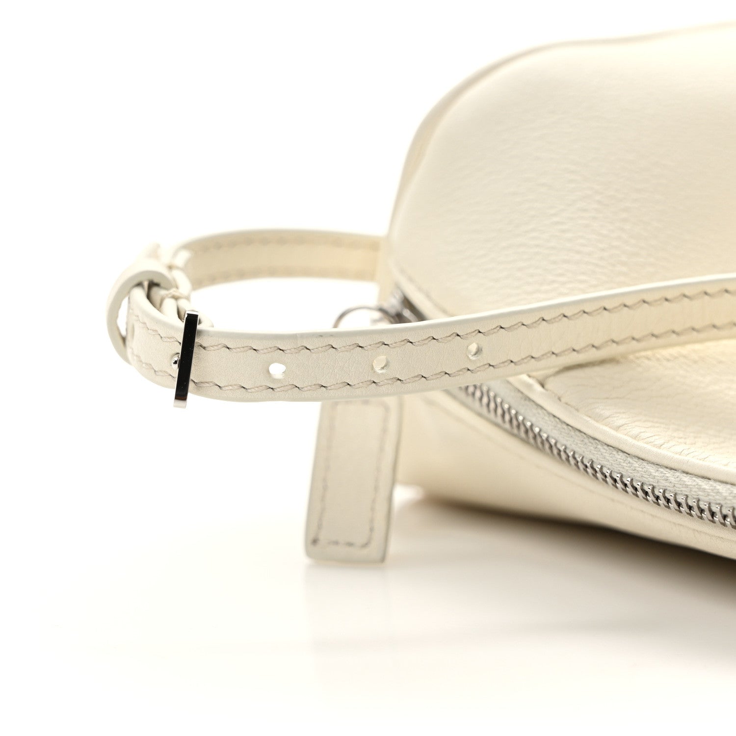 The Row Grained Calfskin 90's Bag Ivory 11 of 12