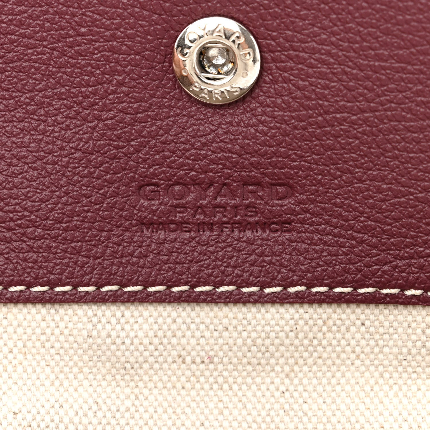 Goyard Goyardine Saint Louis GM Bordeaux 8 of 12