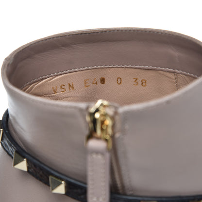 Valentino Garavani Nappa Rockstud Ankle Boots 38 Poudre 8 of 11