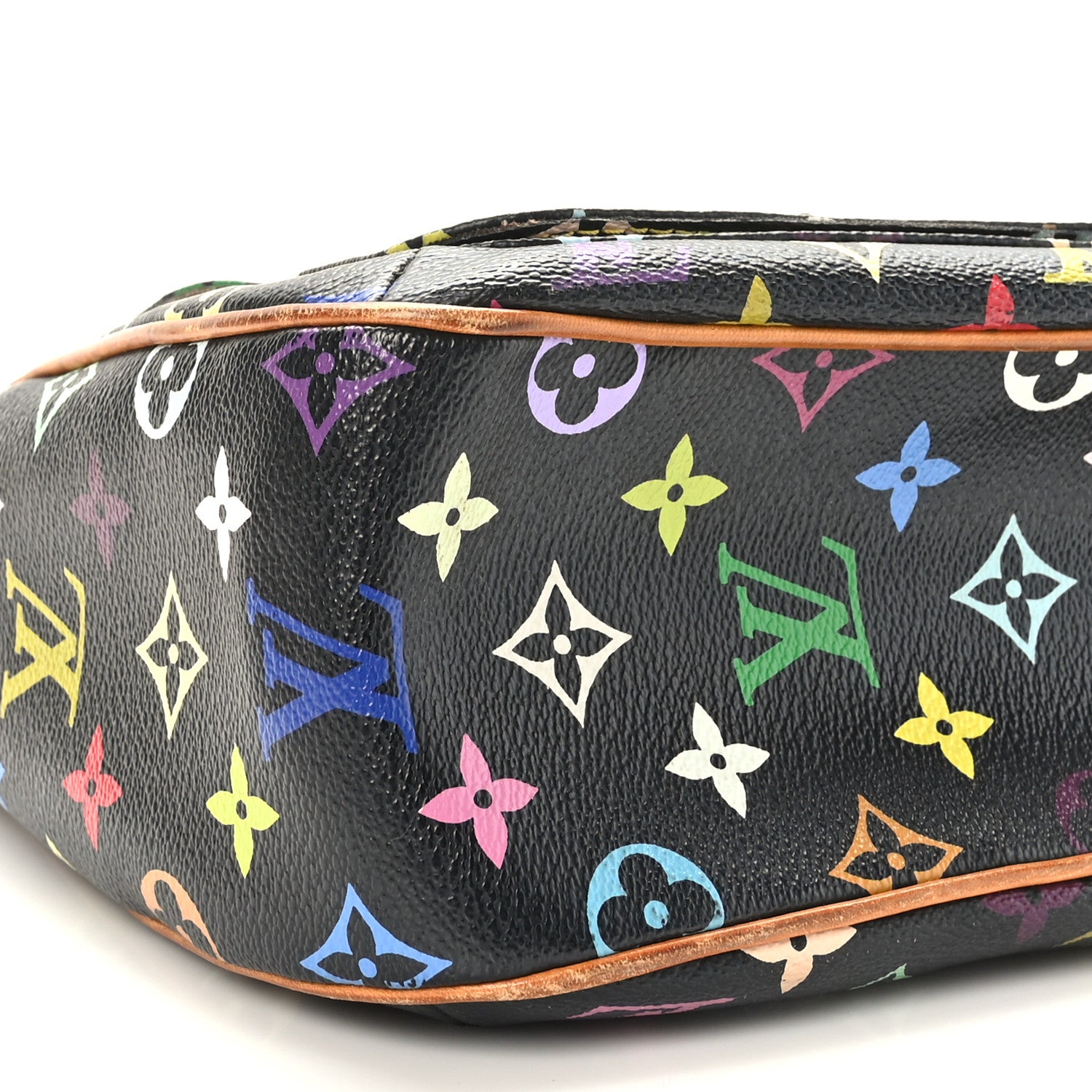 Louis Vuitton Monogram Multicolor Lodge GM Black 6 of 9