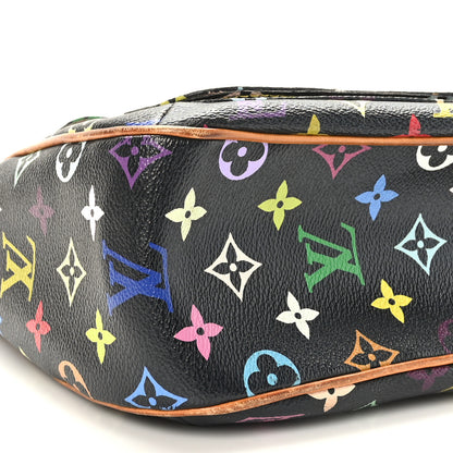 Louis Vuitton Monogram Multicolor Lodge GM Black 6 of 9