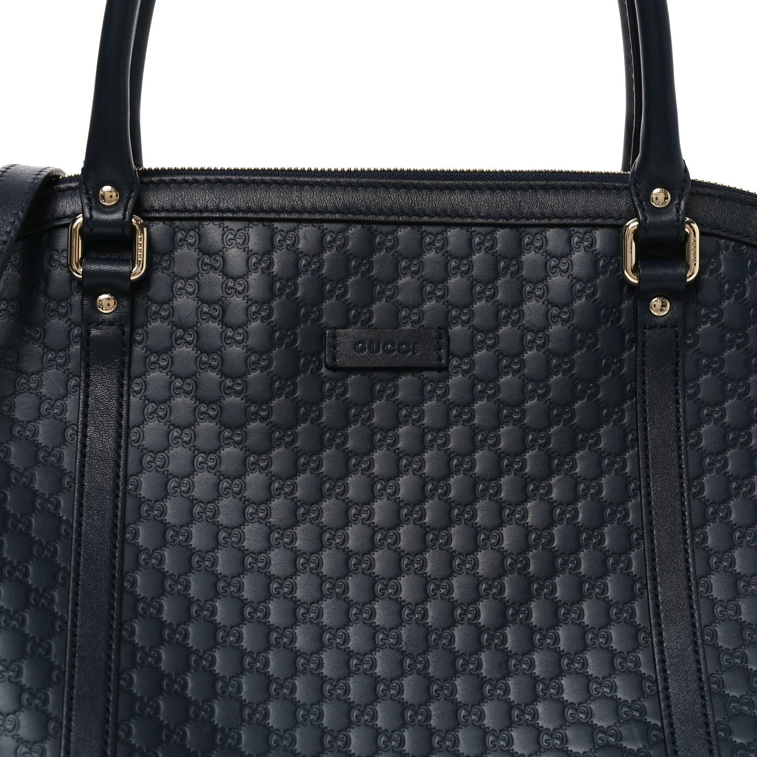 Gucci Soft Microguccissima Dome Satchel Navy 7 of 9