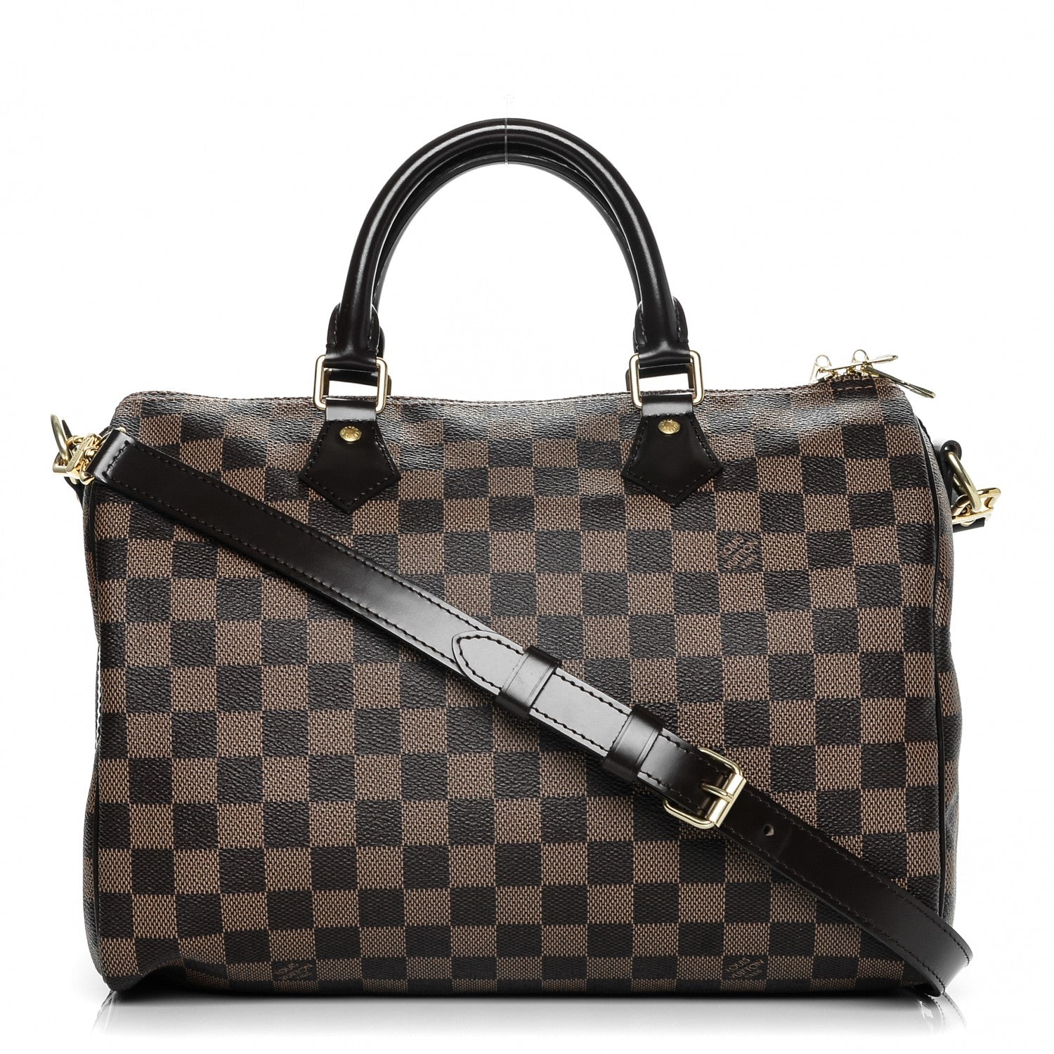 Louis Vuitton Damier Ebene Speedy Bandouliere 30 1 of 7