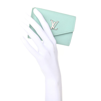 Louis Vuitton Calfskin Lockmini Wallet Menthe 2 of 6