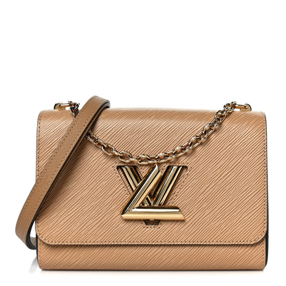 Louis Vuitton Epi Twist Shoulder Bag MM Camel 1 of 10